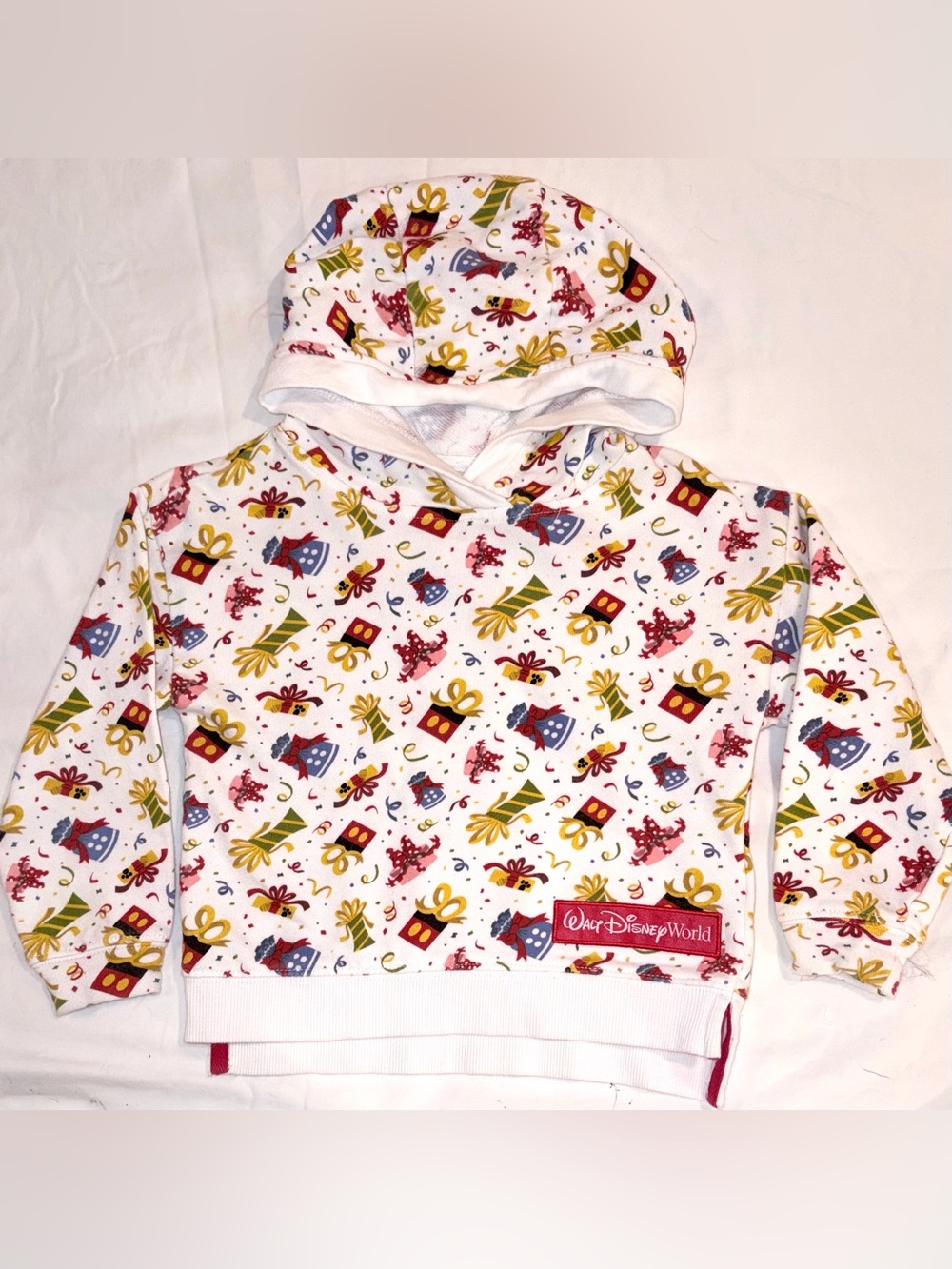 Disney Parks Walt Disney World Let’s Celebrate Hoodie Unisex sz XXS
